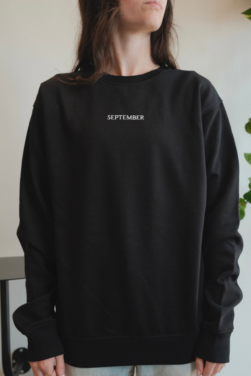 September Crewneck - Black