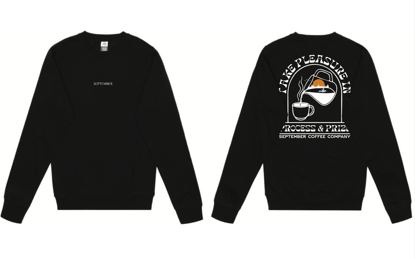 September Crewneck - Black