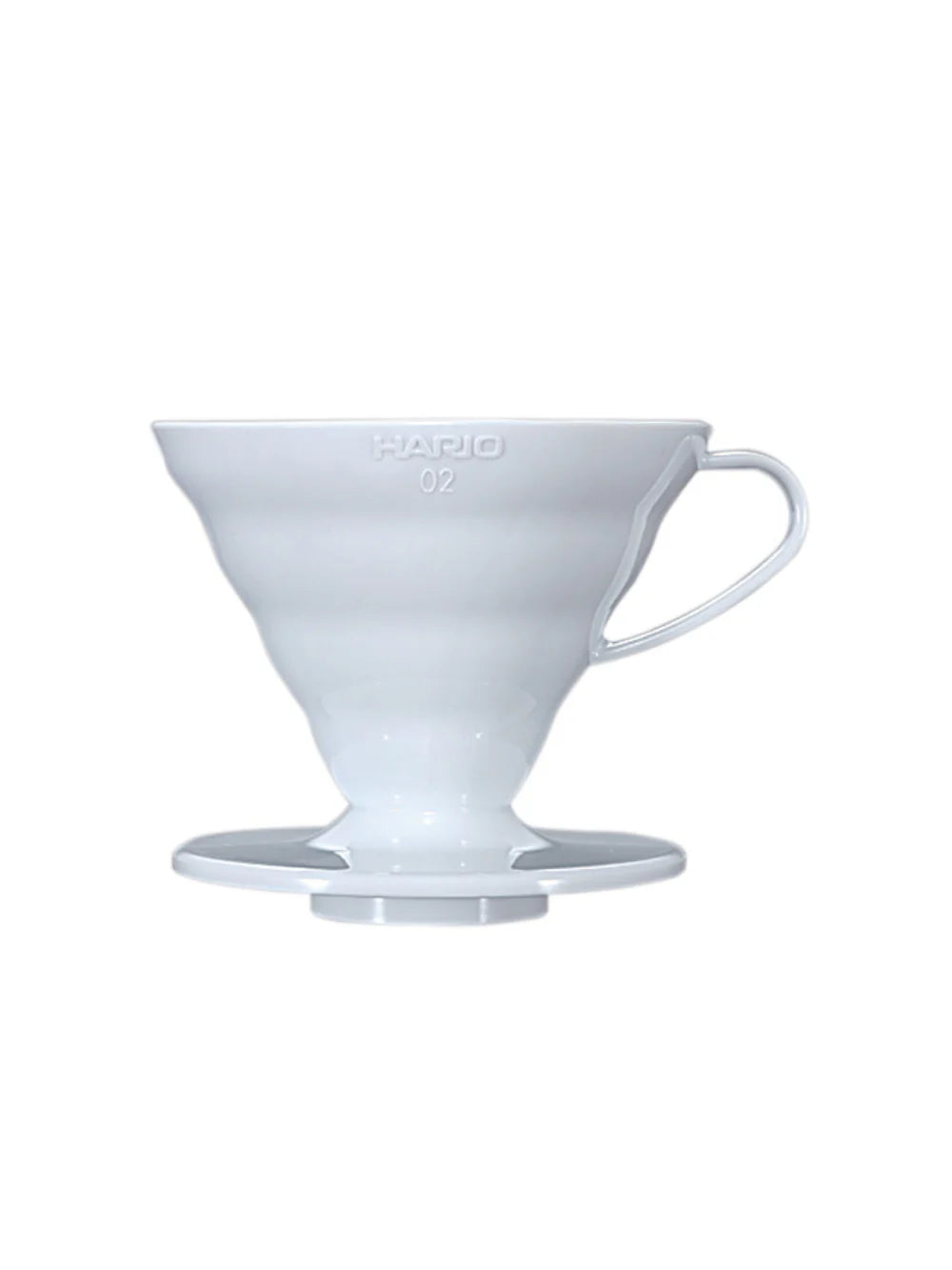 HARIO V60-02 Dripper (White Plastic)