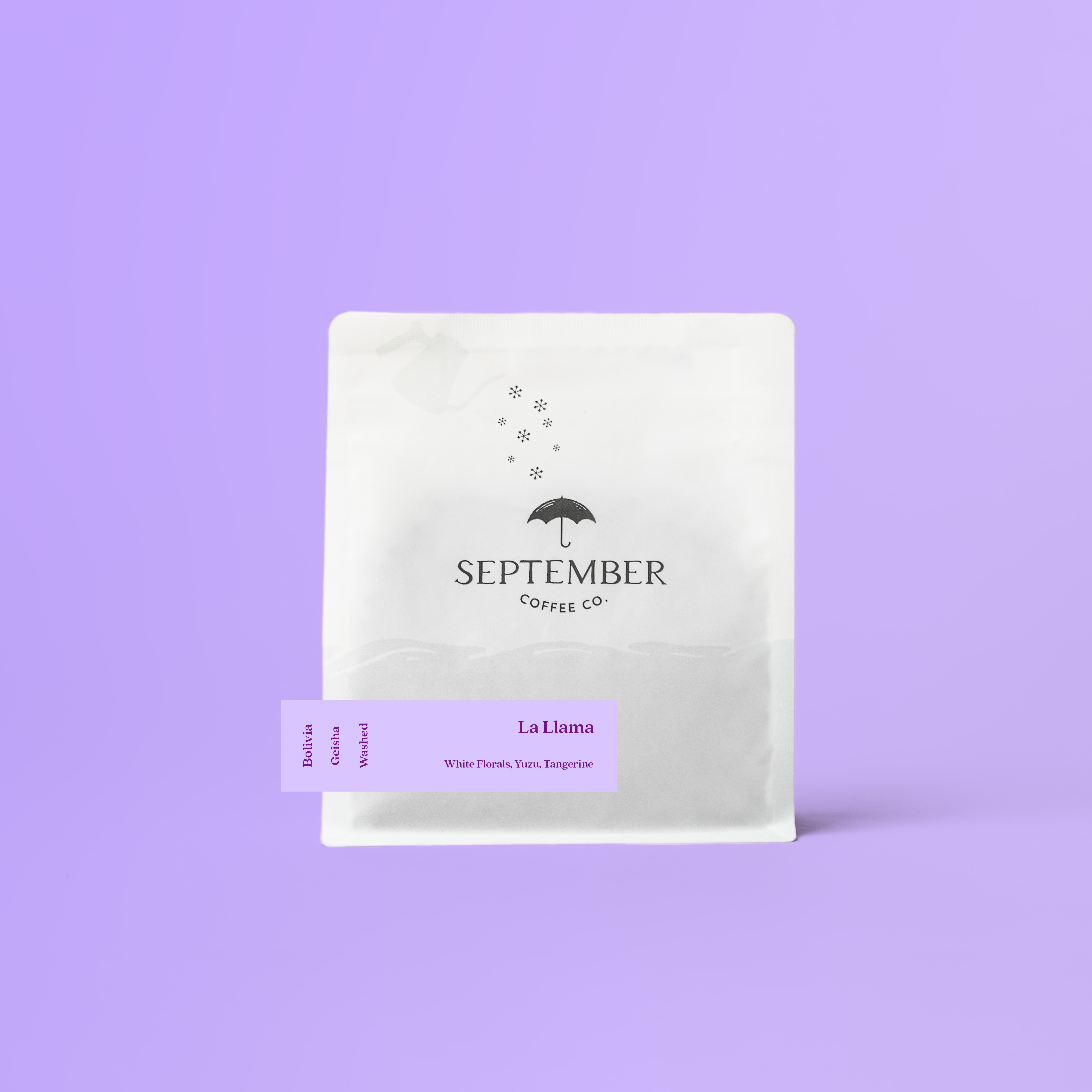 Finca La Llama — Bolivia Geisha package from September Coffee