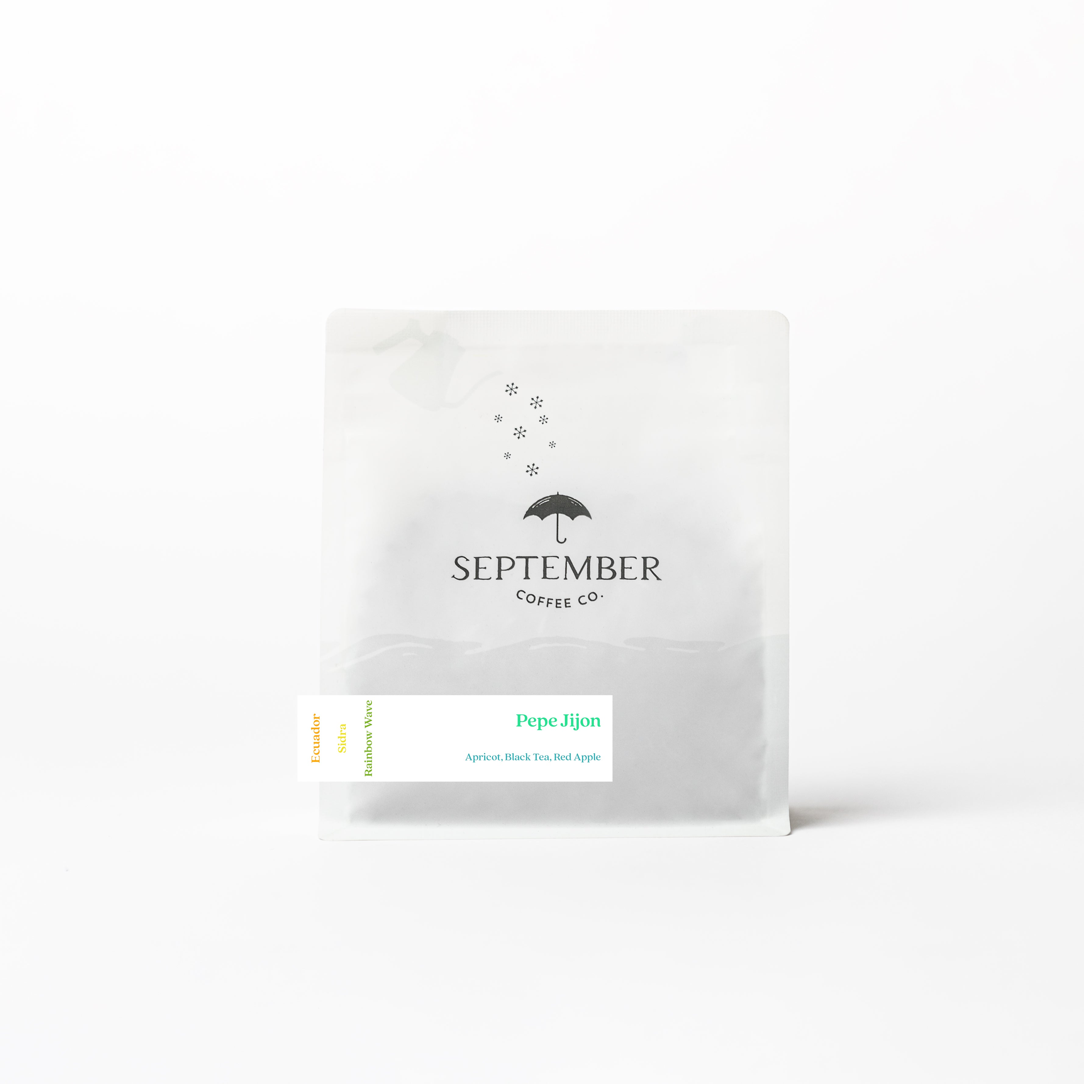 Pepe Jijón - Rainbow Wave Sidra - September Coffee