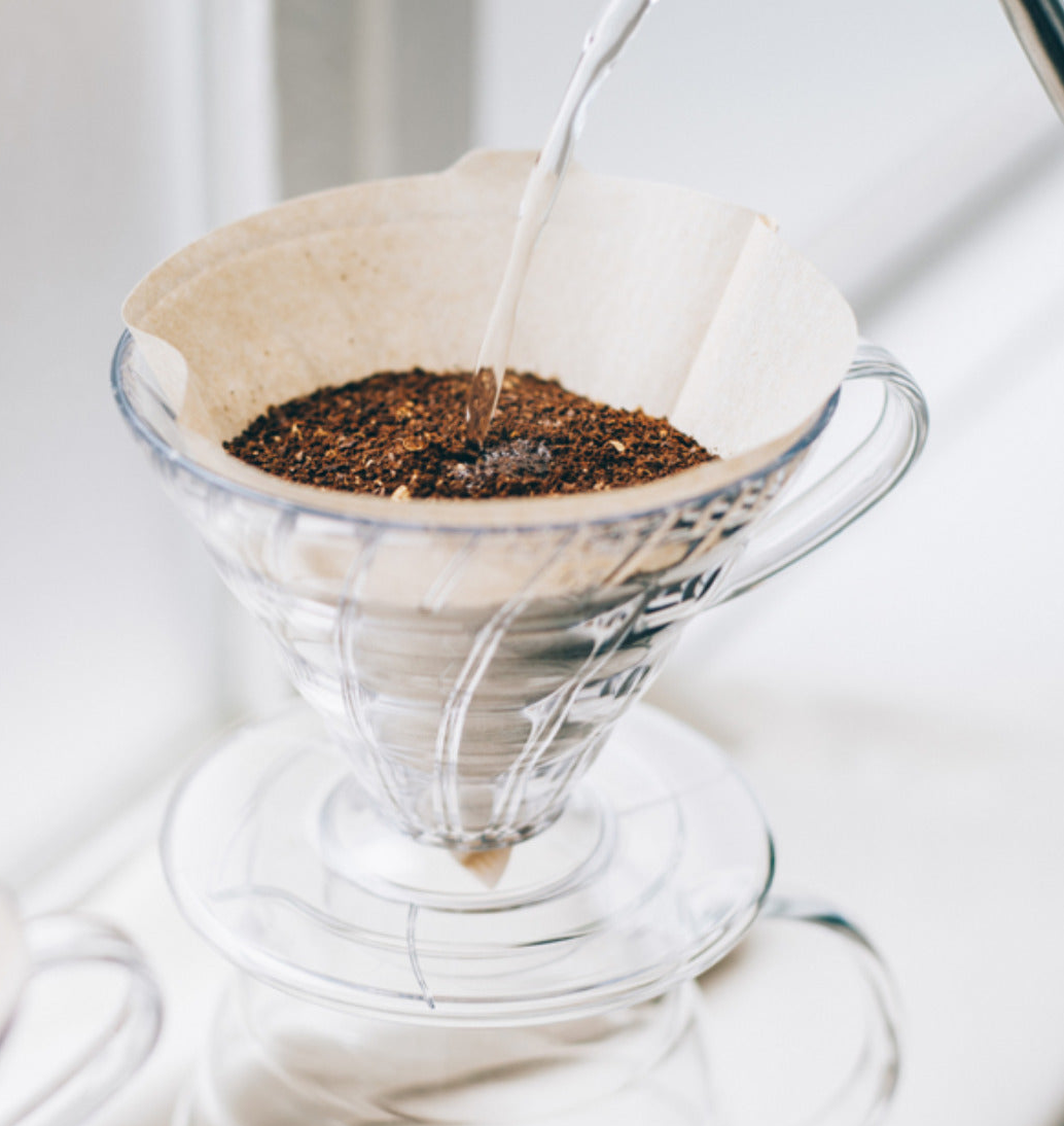 HARIO V60-02 Dripper (White Plastic)