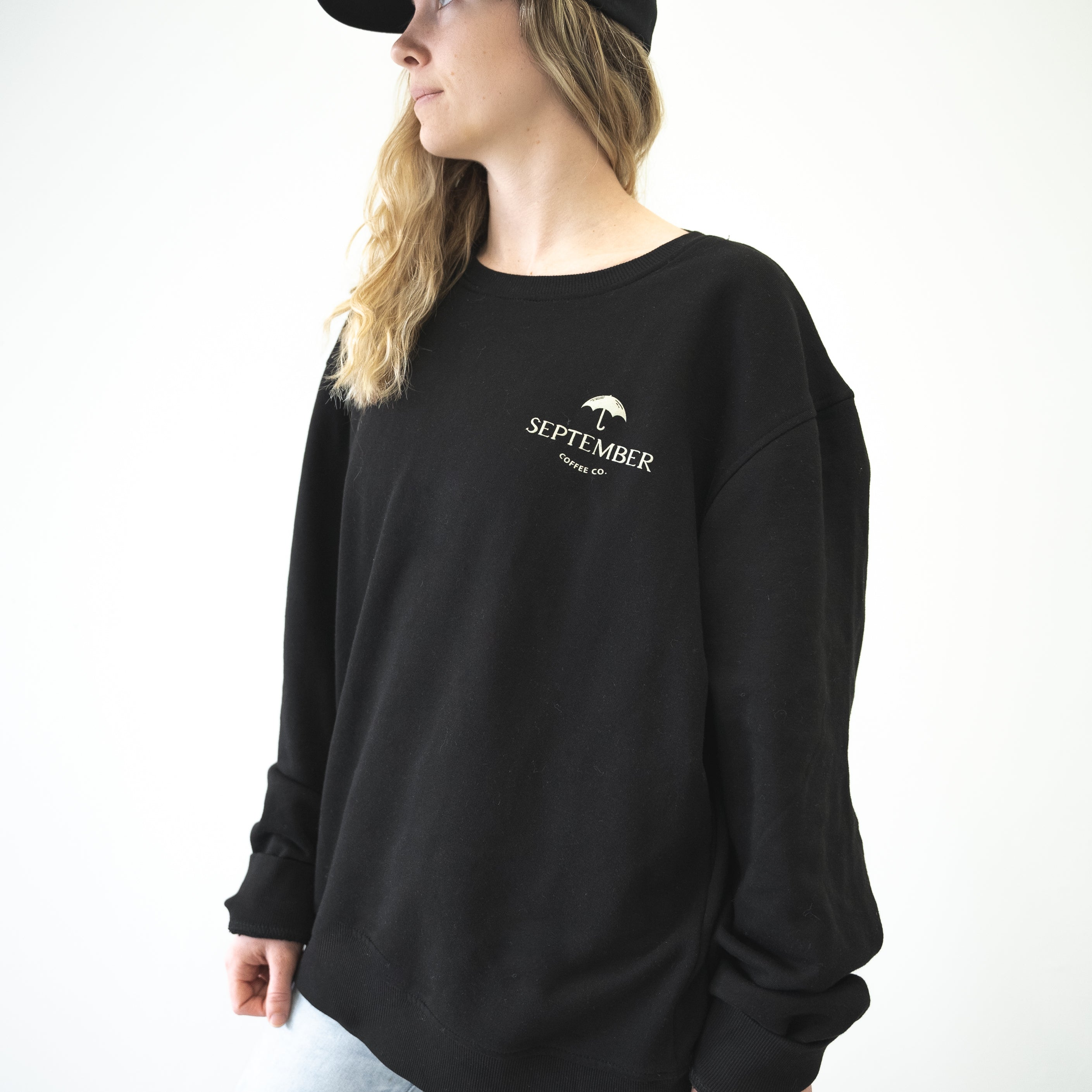 September Crewneck - Black