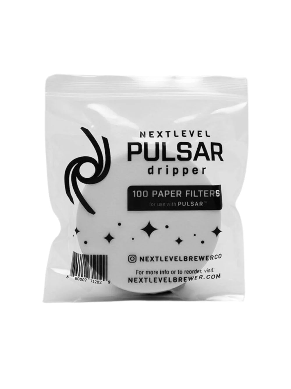 NextLevel PULSAR Premium Paper Filters (100-Pack)
